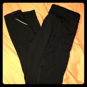 Black Lululemon 7/8 Leggings